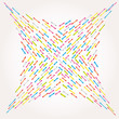 © alvaroc - Multicolored dot background vector point illustration