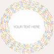 © alvaroc - Multicolored dot background vector point illustration