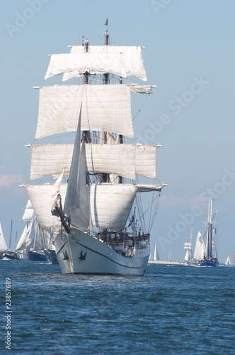 Naklejka - mata magnetyczna na lodówkę Sailing