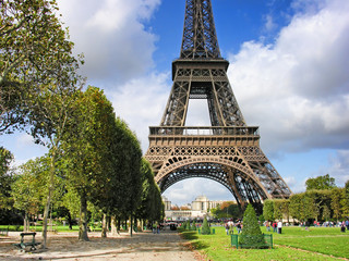 Fototapete - View of Paris, France