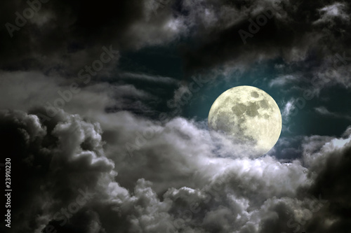Obraz księżyc  swiatlo-ksiezyca