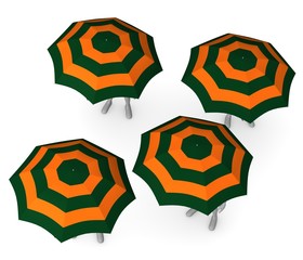 Sticker - umbrella