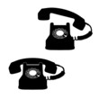 © robertosch - telephone icons against white
