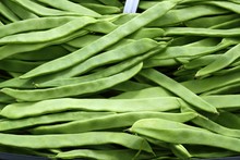Green Beans Vegetable Texture In Spain Market