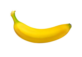 Banana isolated on white background