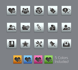 Wall Mural - blog / it includes 5 colors in different layers