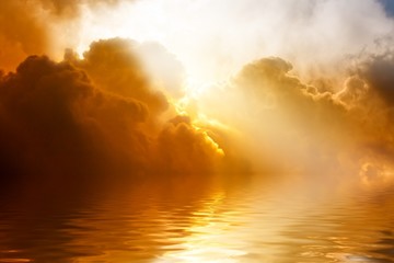 Wall Mural - light from heaven
