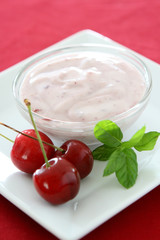 Wall Mural - Cherry Yogurt