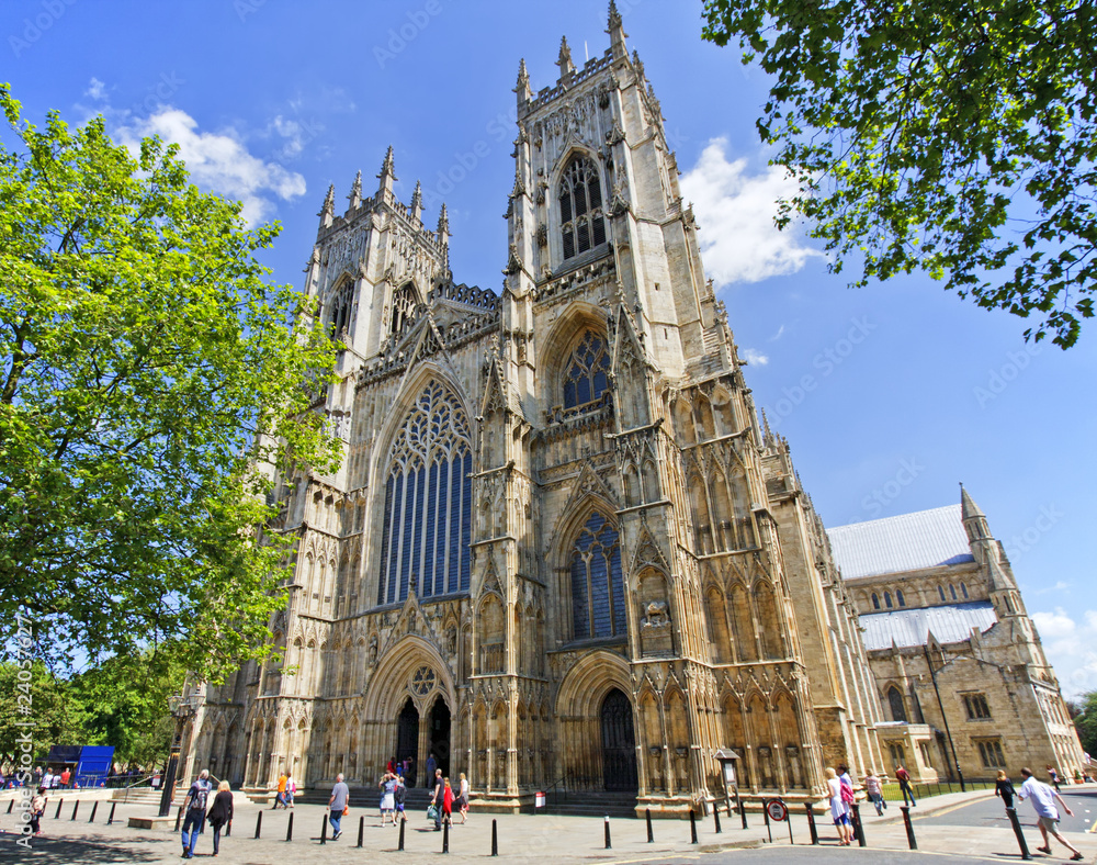 Cathedral in York - obrazy, fototapety, plakaty 