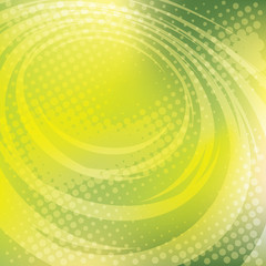 Wall Mural - green abstract background with halftone