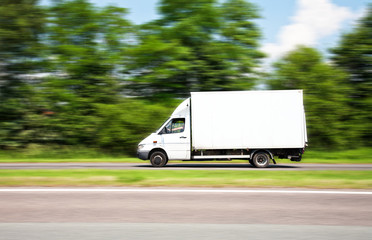 Wall Mural - Delivery Van