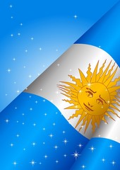 Wall Mural - Fancy Flag_Argentine