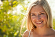 © mathom - Young natural without makeup caucasian blond woman portrait