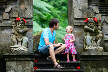 Father and daughter