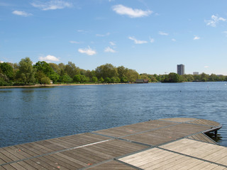 Wall Mural - Serpentine lake, London