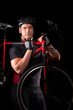 © Nicholas Piccillo - Cyclist With Bike