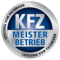 Sticker - KFZ Meisterbetrieb - Leistung vom Fachmann