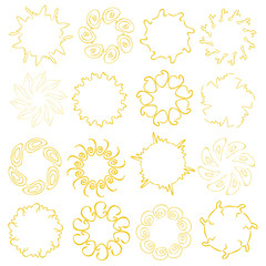Wall Mural - abstract design elements