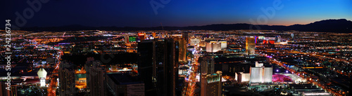 Fotoboard na płycie Panorama panoramę las vegas