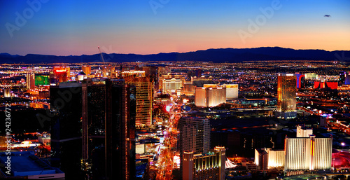 Fotoboard na płycie Panorama panoramę las vegas