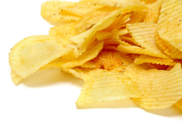 Wall Mural - ruffled potato chips