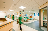Fototapeta  - View over a modern hospital room