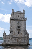 Fototapeta Big Ben - Belem Tower in Lisbon, Portugal