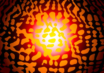 Wall Mural - Orange abstraction