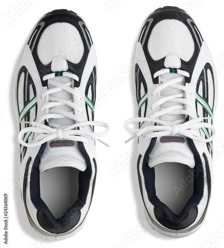 black unbranded trainers