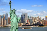 Fototapeta  - new york cityscape, tourism concept photograph