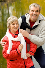 Wall Mural - Elderly couple