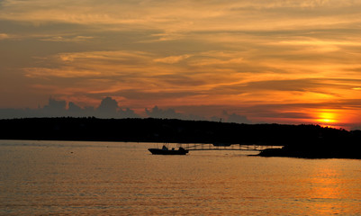 Wall Mural - Sunset Over Niles Beach