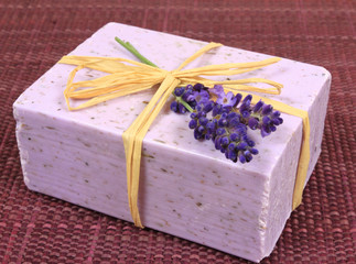 Fotomurales - Lavender soap