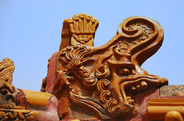 Elements of chinese roof