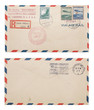 Hindenburg Airmail Envelope Front and Back