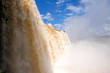 iguacu waterfalls in Brazil - close view
