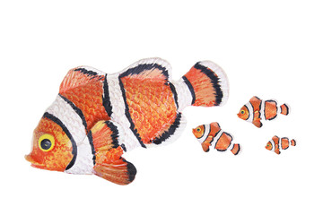 Wall Mural - Fish Figurines