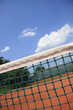 Tennisnetz, Tennisplatz
