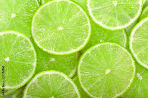 Fotoboard na płycie Tło plasterki limonki