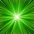Eps green ray of a star