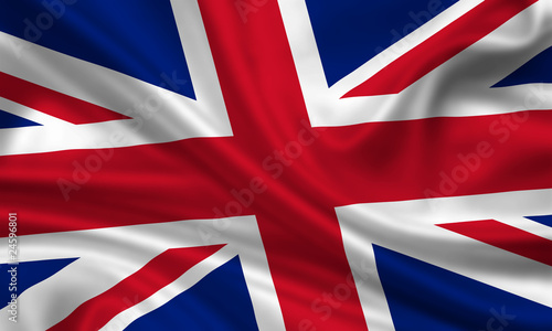 Board z aluminiowym obramowaniem Flaga Wielkiej Brytanii Union Jack Flaga Wielkiej Brytanii
