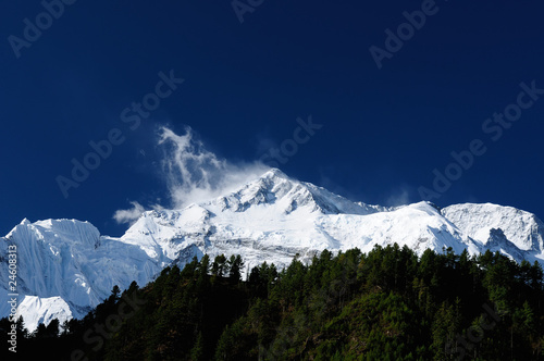 Naklejka samoprzylepna Nepal - himalaya