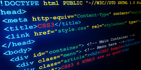html & css tags