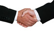 © shoot4u - Handschlag freigestellt , handshake isolated