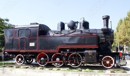 Naklejka ścienna Locomotive