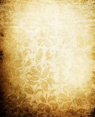 Wall Mural - vintage floral background