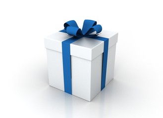 White gift box