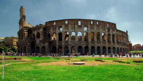 Board z aluminiowym obramowaniem Vista colosseo hdr roma