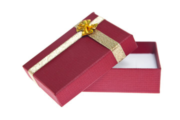 Wall Mural - Red present box