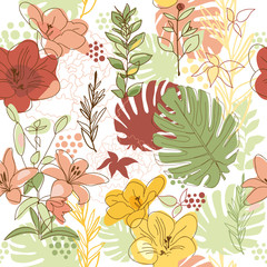 seamless floral pattern